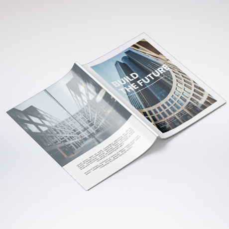 Magazines dos carré collé (impression digital)