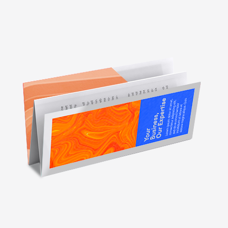 Dépliants, escalier