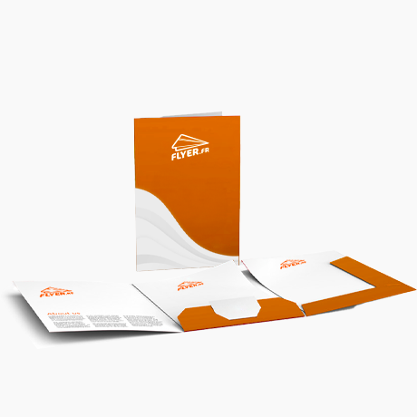 Chemises à 3 volets avec rabats