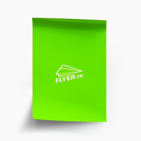 Affiches papier fluo